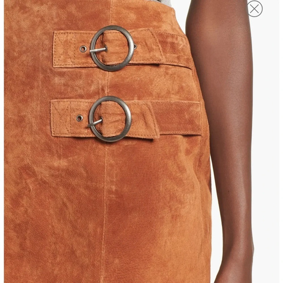 NWT Blank NYC El Dorado Leather Mini Skirt - Picture 5 of 13